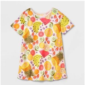 Cat & Jack Girl’s Short Sleeve Nightgown